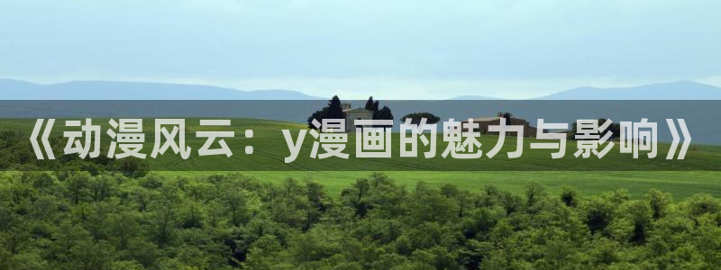 歪歪漫画免费破解版：《动漫风云：y漫画的魅力与影响》